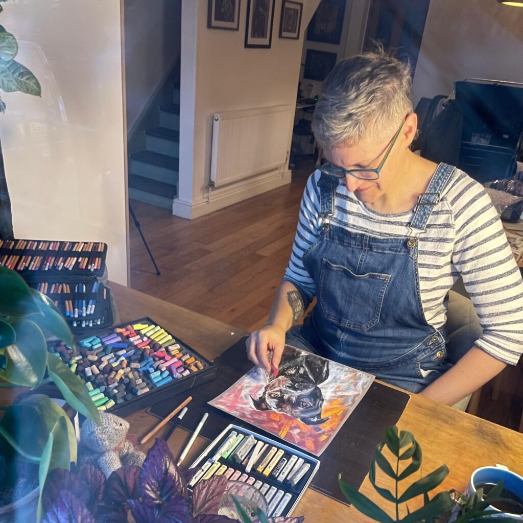 aga szczuka pastel art 151