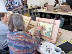 agaszczuka art workshops caerphilly 16