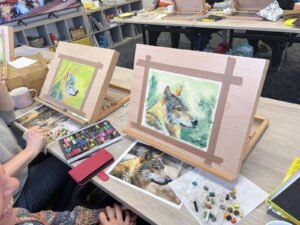 agaszczuka art workshops caerphilly 4