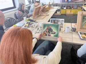 agaszczuka art workshops caerphilly 6